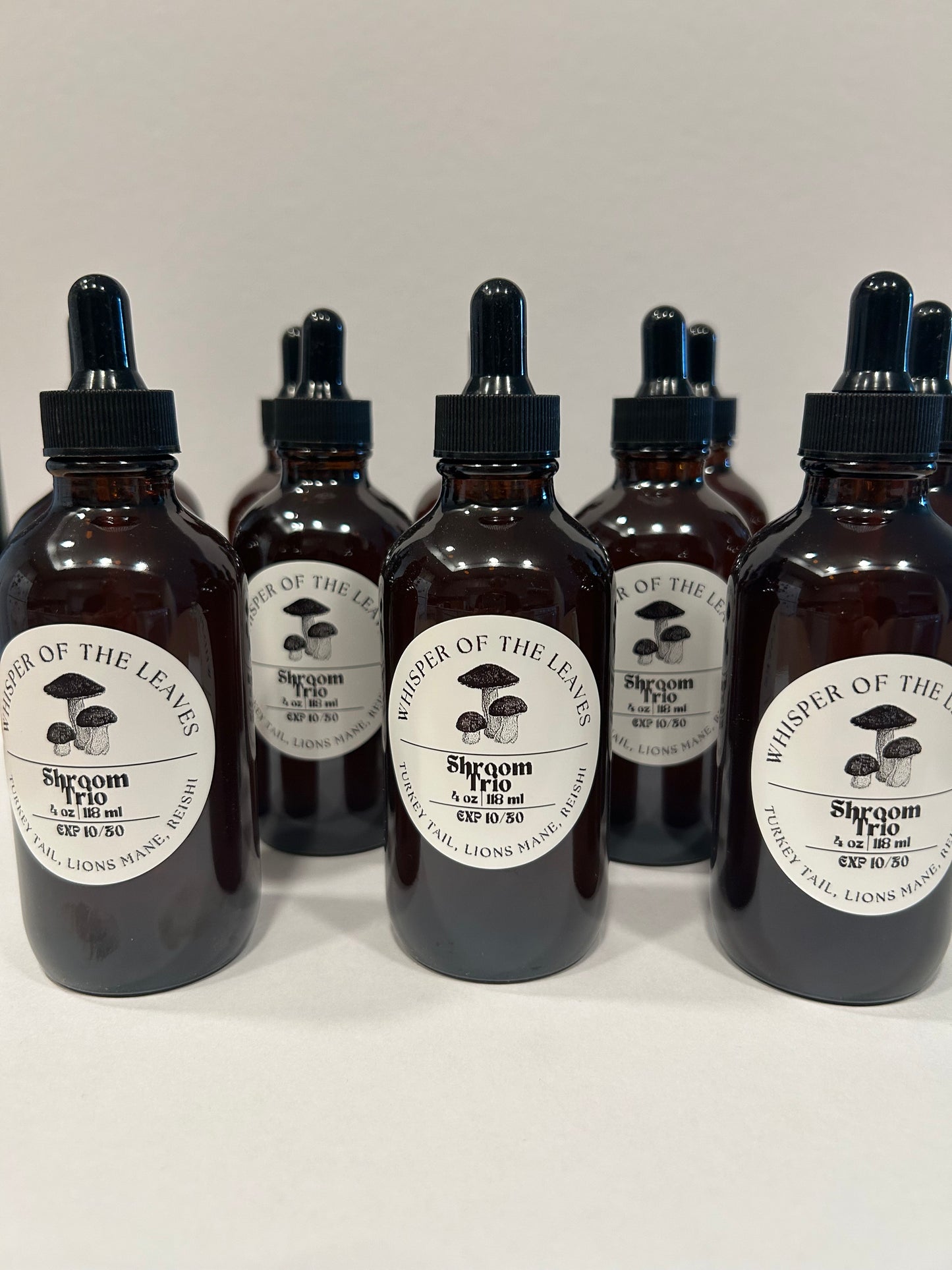 🌿 Shroom Trio Dual-Extracted Tincture